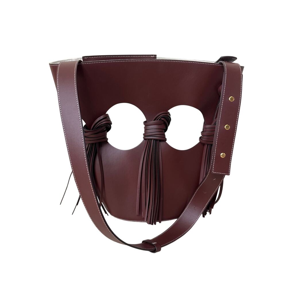 NEOUS Venus Bucket Shoulder Bag Calfskin leather Chocolate Brown - Picture 6 of 13